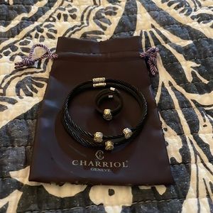 Charriol brackets and ring.